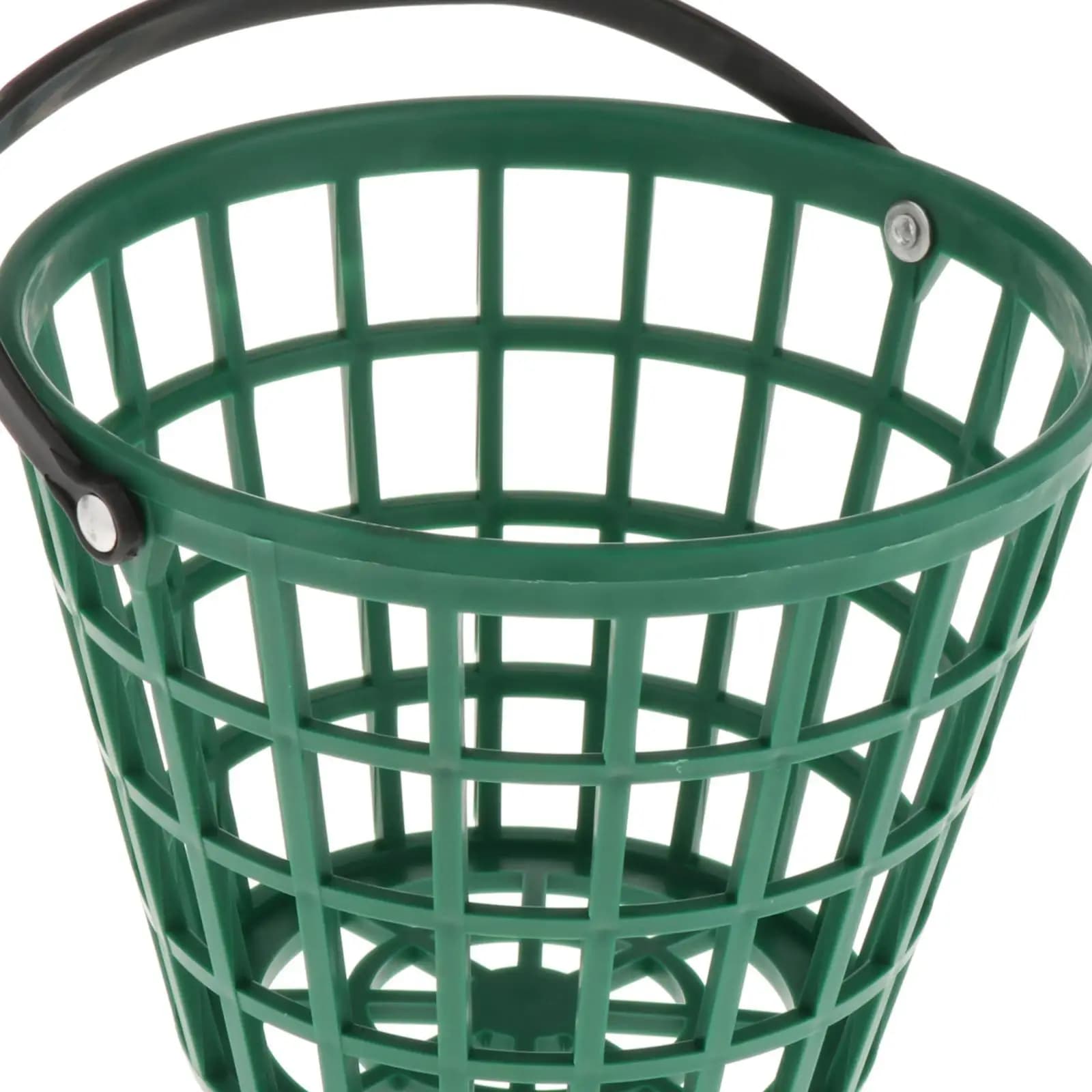 Cesto Portapalline da Golf in Plastica Infrangibile, Organizzatore per Palline per Uso Interno, Forniture per Club di Golf e Allenamento
