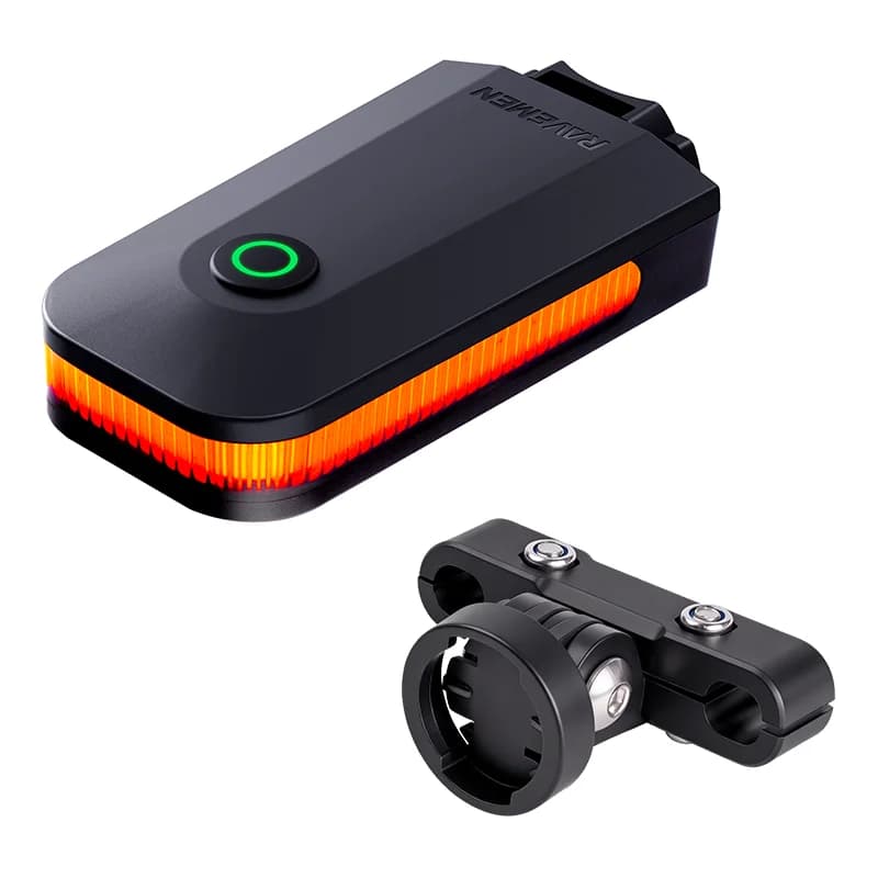 RAVEMEN CL01 Pro Bike Rear Light Bicycle LED Taillight USB-C Rechargeable Auto On-off Brake Sensor Side Visibility Lightweight Compact ABM25 Update Mount