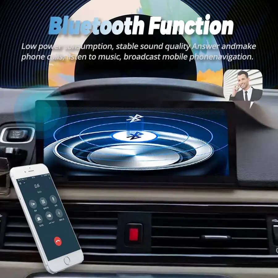 8.8" Android 15 Car HU Multimedia Player Auto Stereo Radio Carplay Navigation For Volvo S60 V60 2011-2020 256GB Qled Screen GPS