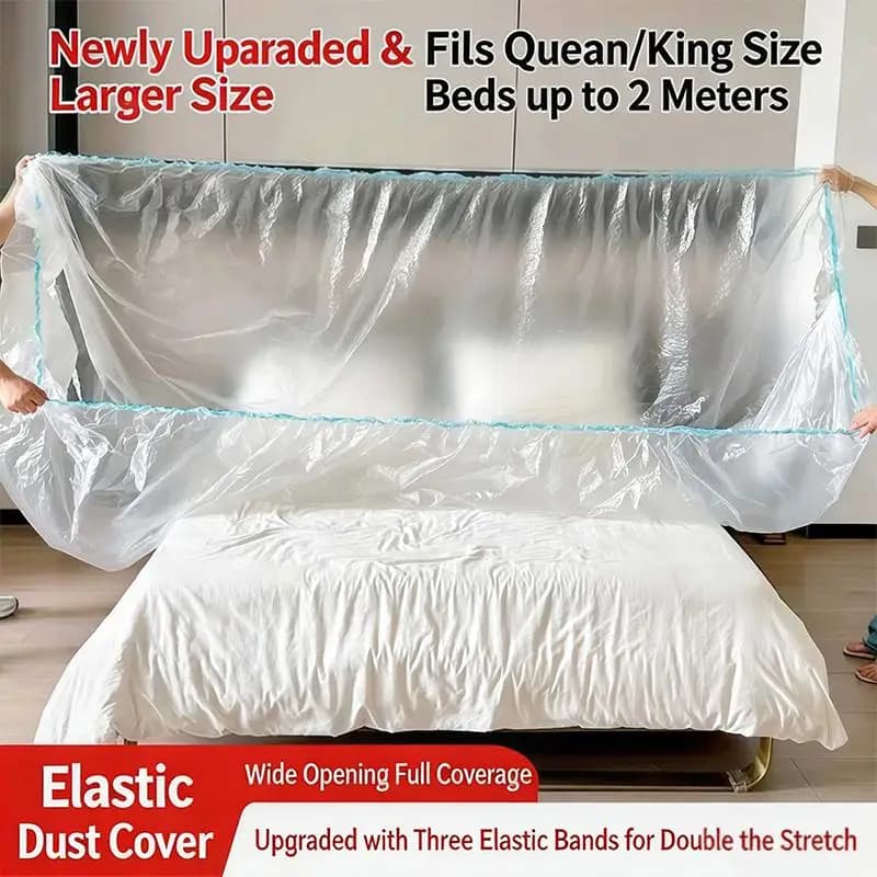 Transparent Disposable Bed Cover Waterproof Furniture Protector Sanitized Mattress Sheet for Massage Clinic