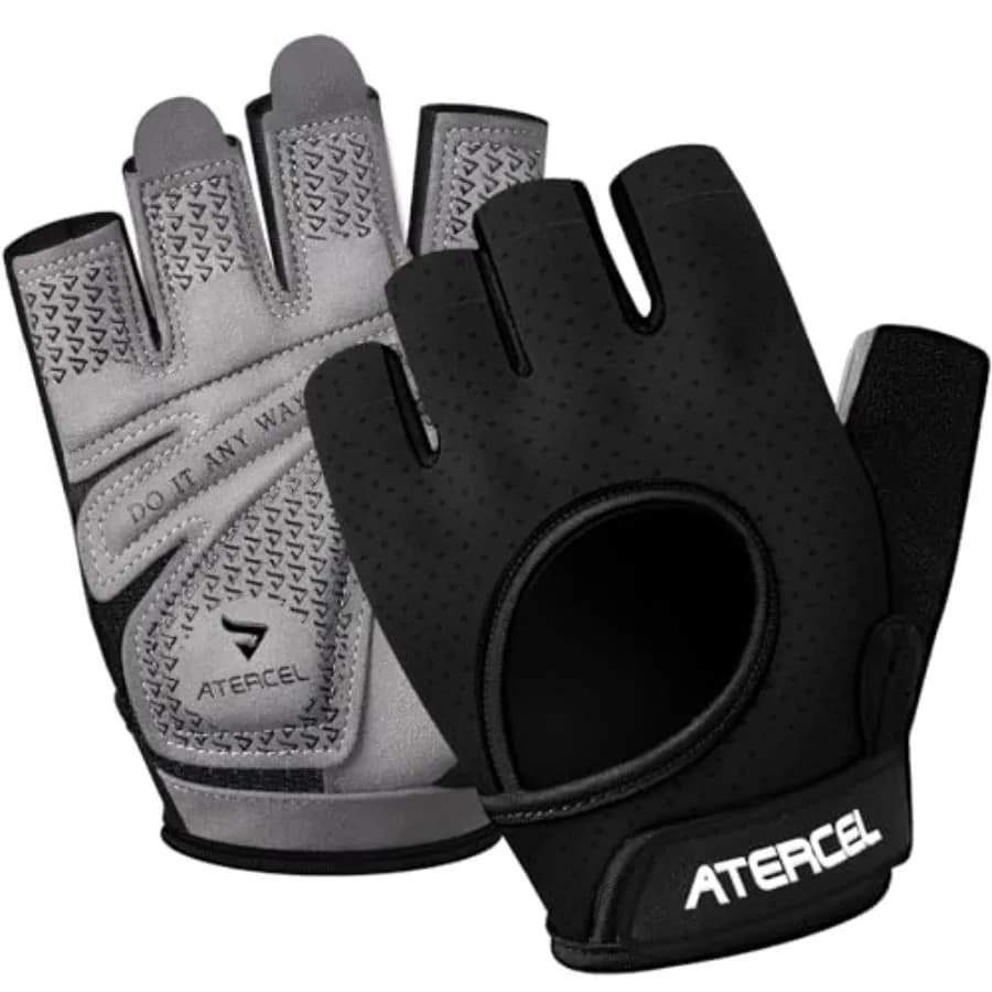 Weight Lifting Gloves Full Palm Protection, Workout Gloves for Gym, Cycling, Exercise, Climbing, Breathable, Super Lightweight