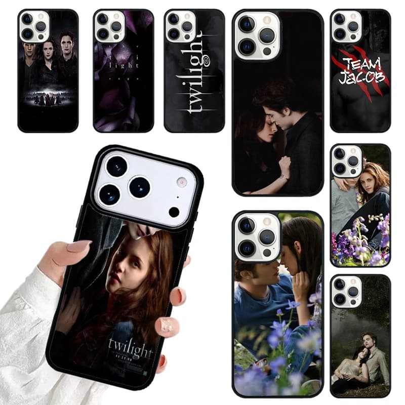 The Twilight Saga Poster Phone Case For iPhone 17 16 15 14 13 12 11 Pro Max 17air Shockproof Cover Fundas
