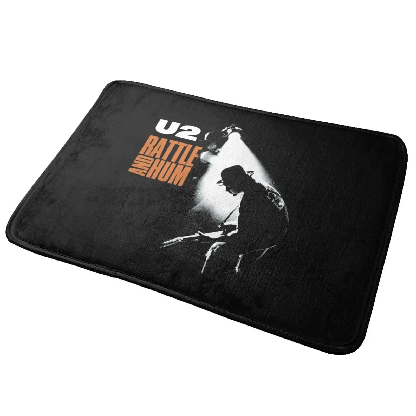 U2 Rattle Hum Album Cover Band Logo Mat tappeto tappeto Home popolare tappetino impermeabile lusso leggero