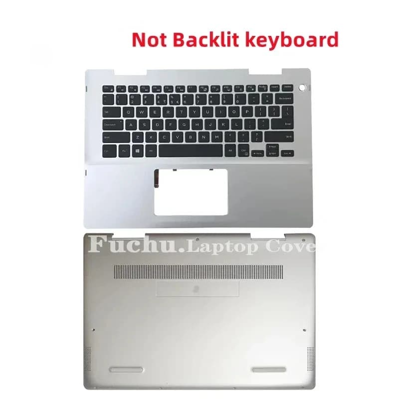 Nuovo per Inspiron 14 5481 5482 2 in 1: Palmrest/Cover Inferiore/Tastiera P/N 041KVJ 01K3JR 00V9J6