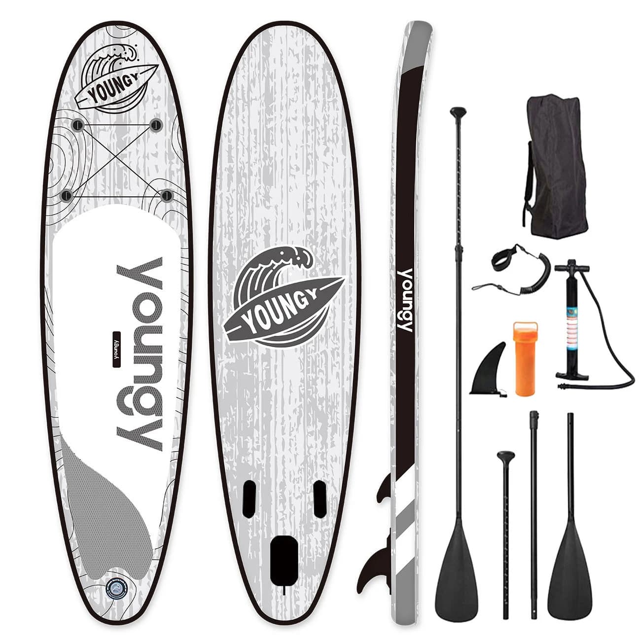 Sup Soft Eva Isup Paddle Stand Up Board Tavola da surf gonfiabile Tavola da paddle per kayak elettrica in fibra di carbonio Attrezzatura per sport acquatici