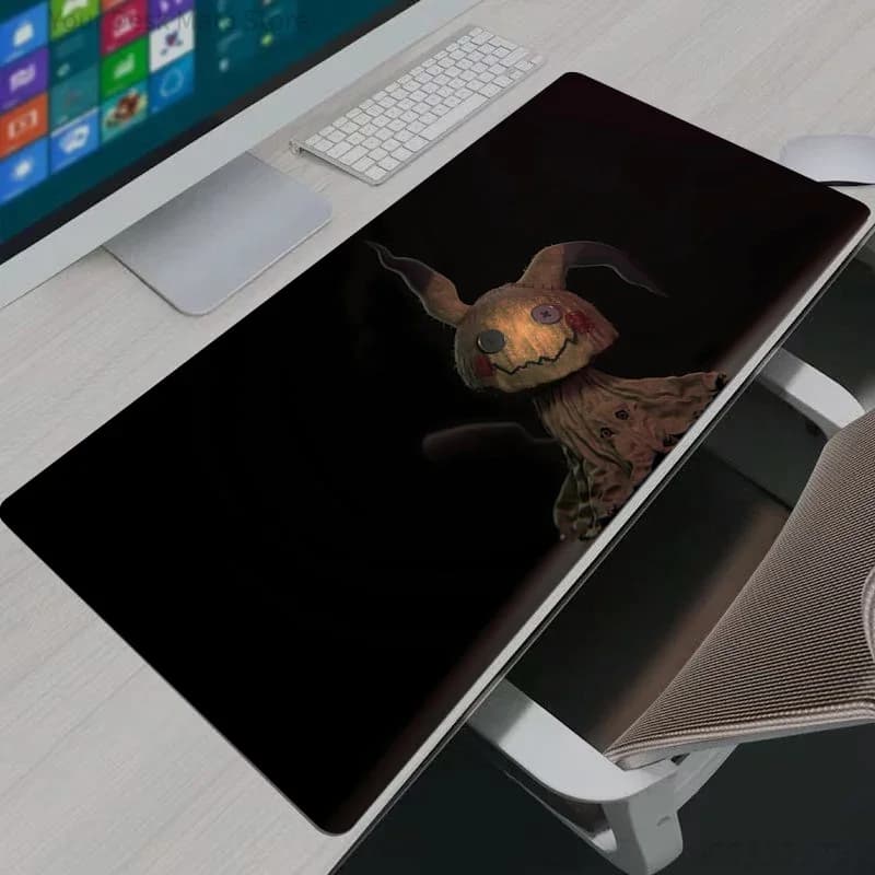 Tappetino per Mouse da Gaming Anime, Grande Mousepad XXL, Tappetino da Scrivania Pokemon Pikachu, Tappeto per Tastiera e Mouse