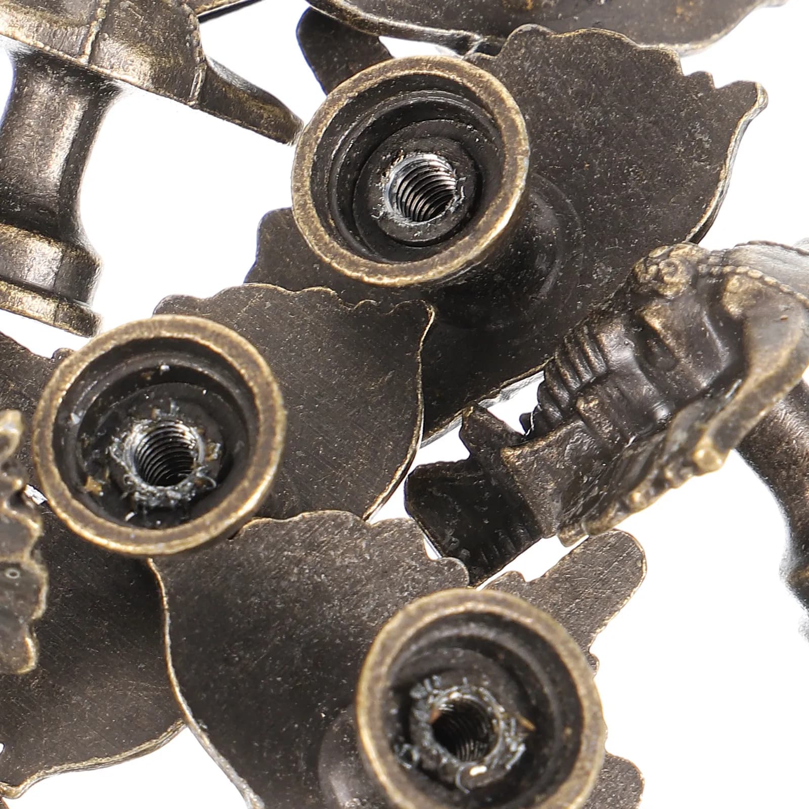 10 Set di Maniglie per Cassetti a Forma di Testa di Animale, Maniglie per Armadietti in Lega di Zinco per Cassettiere, Maniglie per Cassetti, Pomelli per Porte