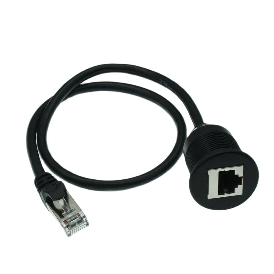 Connettore Terminale Ethernet RJ45 Impermeabile, Cavo Schermato, Scatola di Giunzione Sigillata Ignifuga, Gestione Cavi di Rete