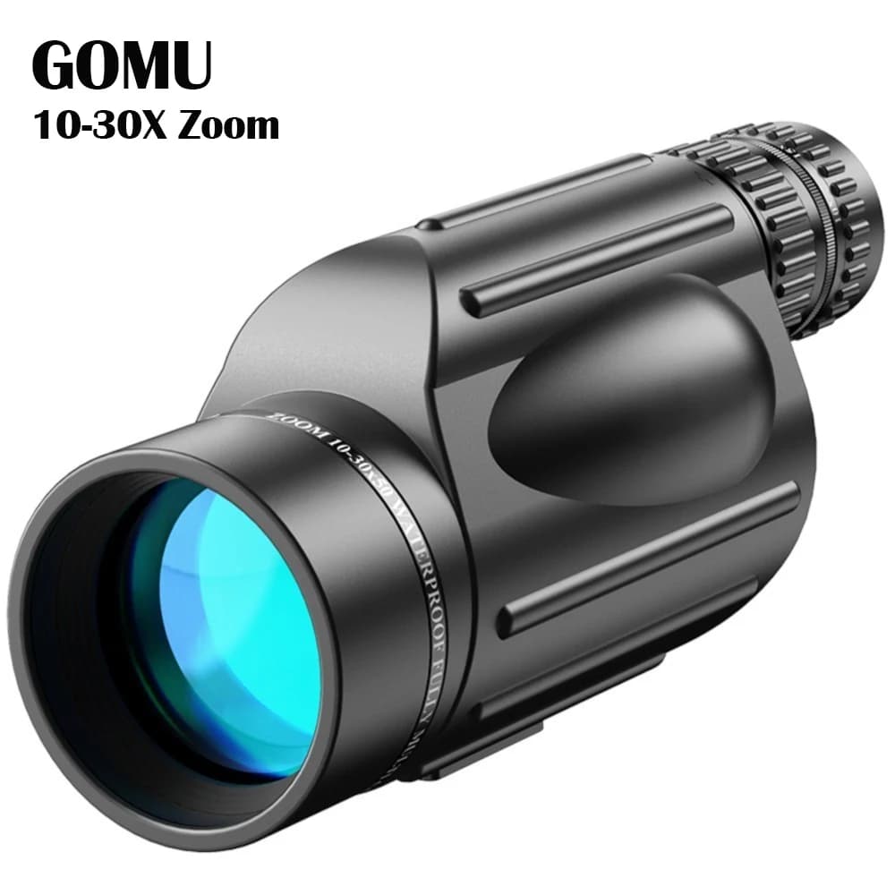 Monocular Telescope 10-30X50 Zoomable High Powered Monoculars for Adults Waterproof Large Objective Monoculars For Opera Camping
