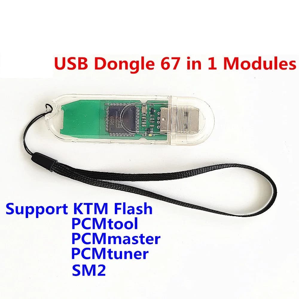 Dongle USB Universale SM2 PRO V1.21 con Crittografia Trasparente - Strumento di Tuning per Chip ECU e Flash PCM con 69 Moduli per PCMmaster