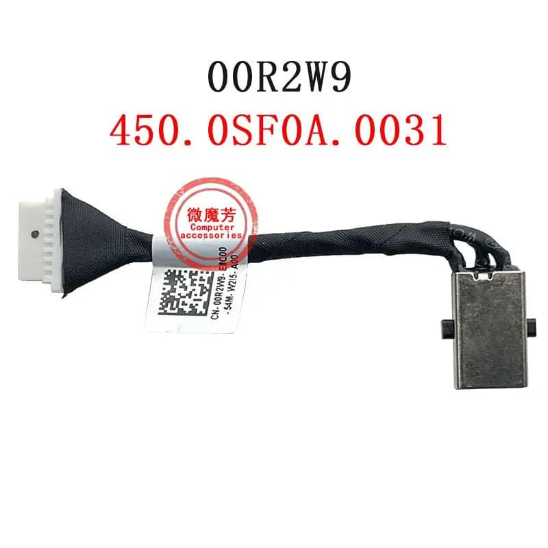 00R2W9 450.0SF0A.0031 Notebook DC Power Jack per DELL Latitude 3440 3540 Riparazione del computer portatile Tipo C Spina Adattatore Presa Porta di ricarica