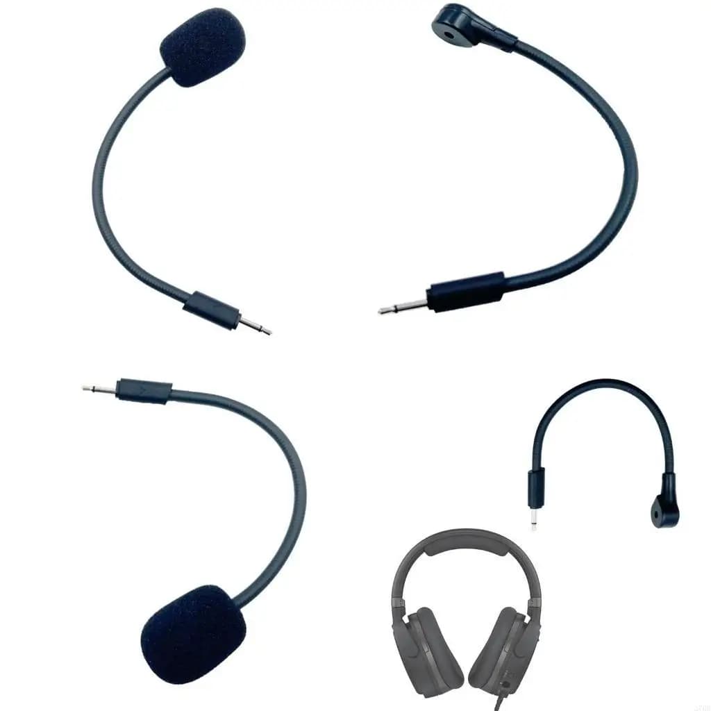 Microfono sostitutivo da 2,5 mm per cuffie da gioco Q100 con braccio staccabile