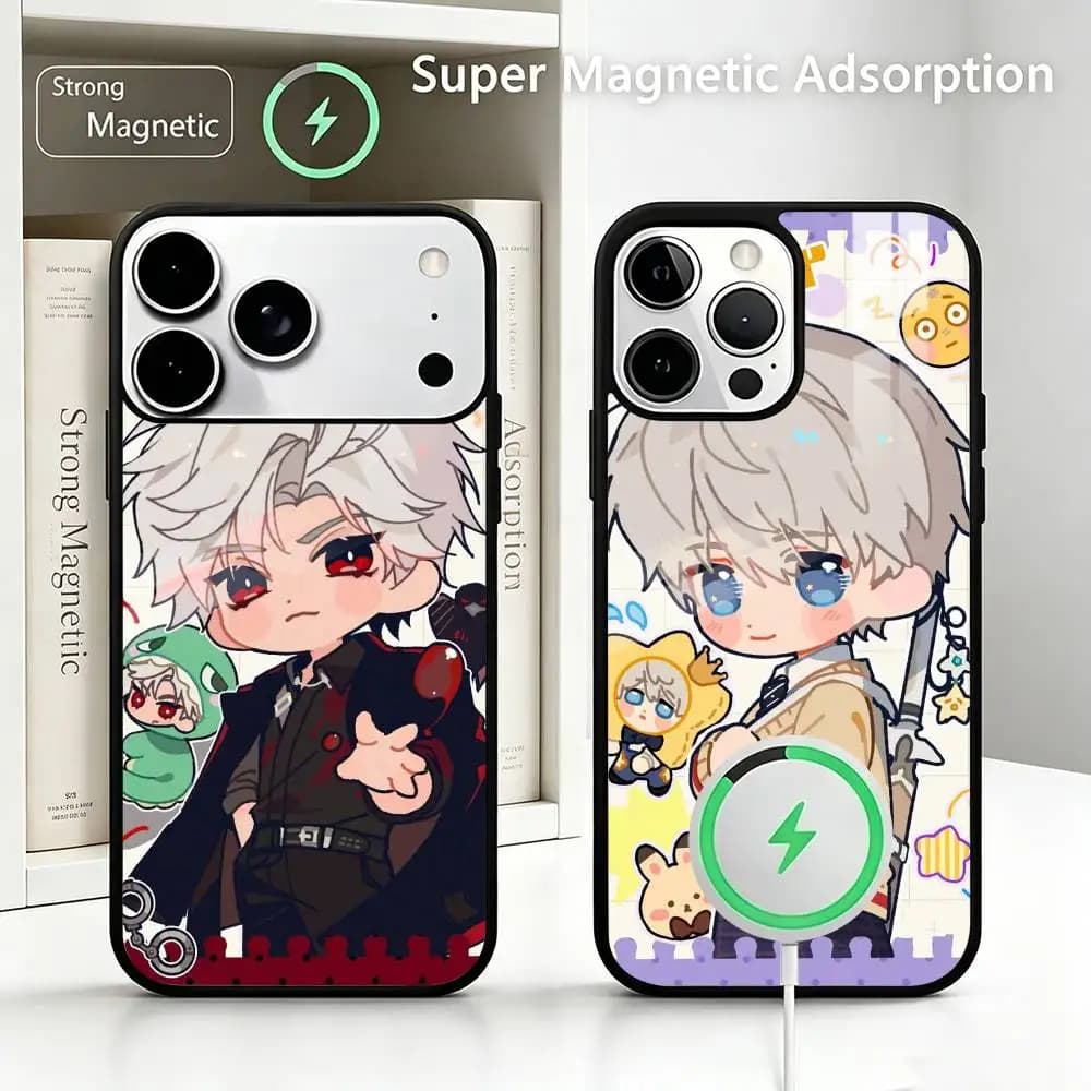 Game Love And Deepspace Phone Case For IPhone17 16 15 14 13 12 11 Pro Max Plus Wireless Charger Cover Funda
