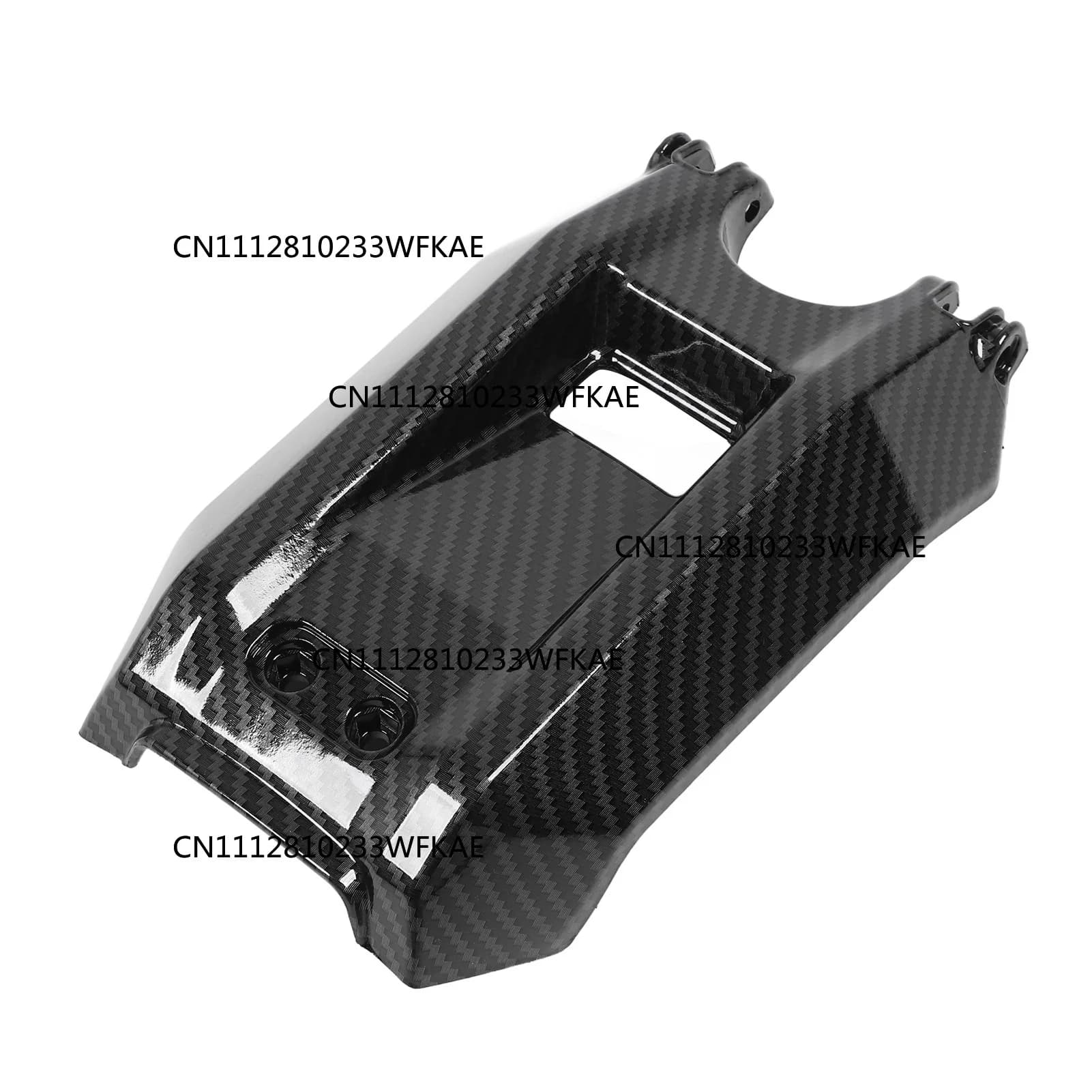 Electric Dirt Bike Battery Cover Carbon Fiber Pattern Battery Protector Replacement for SUR‑RON Light Bee X S
