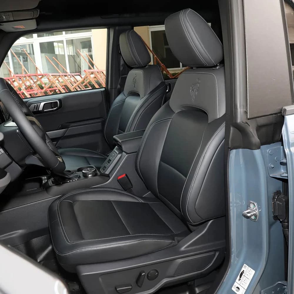 Car Special Seat Cover For Ford Bronco 2024 2025 PU Leather Cushion Protector Car Seat Covers Car Styling Accessories