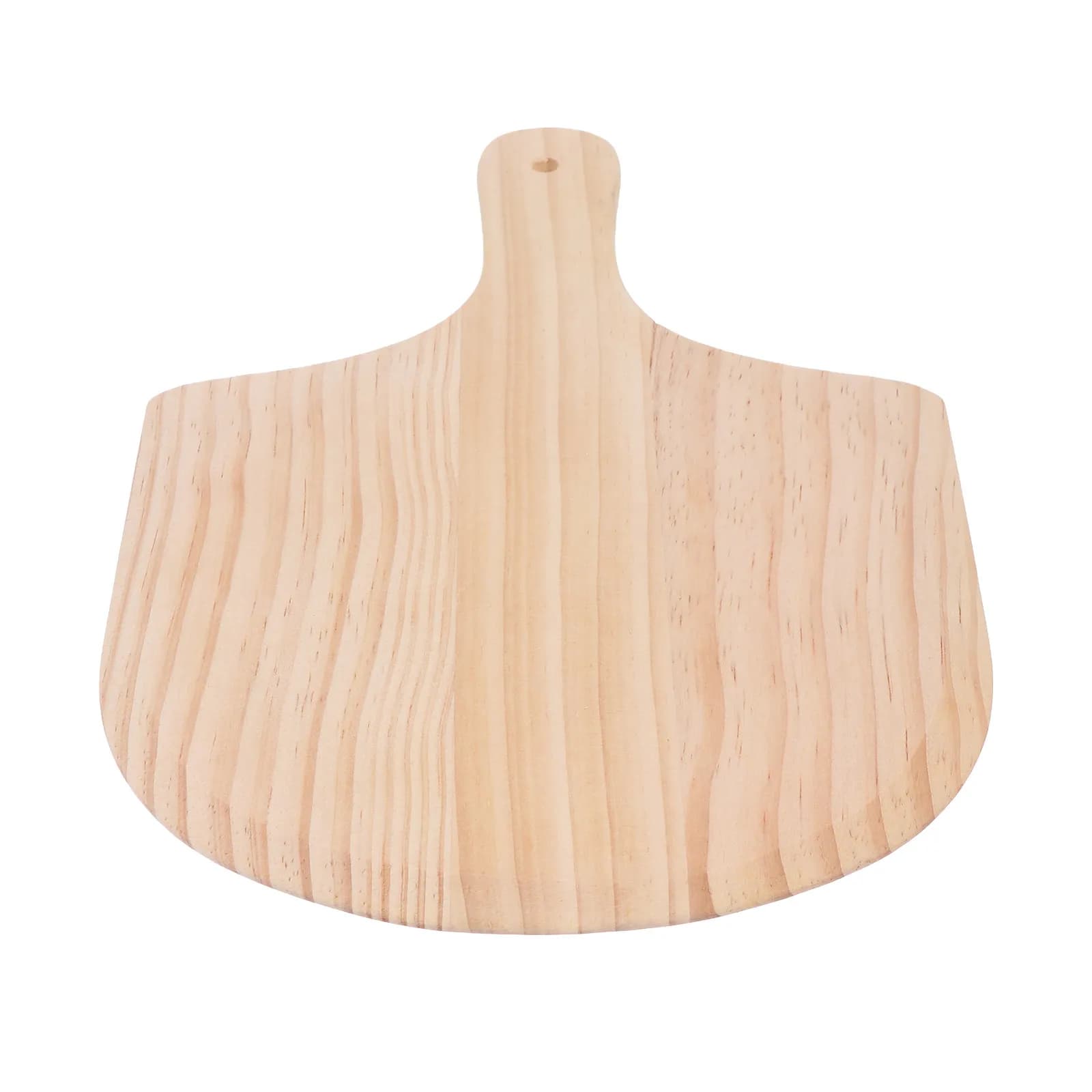 1 Pezzo Vassoio per Pizza in Legno Massello, Utensile da Cucina con Superficie Liscia, Piatto da Portata per Alimenti, Bevande, Frutta, Pizza