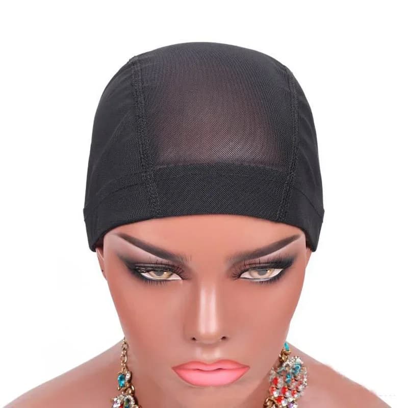 1 PZ SML Wholesale Spandex Dome Cap For Hood Black Hairnet Cupola Cap Nuoto Wig Wholesale Accessories