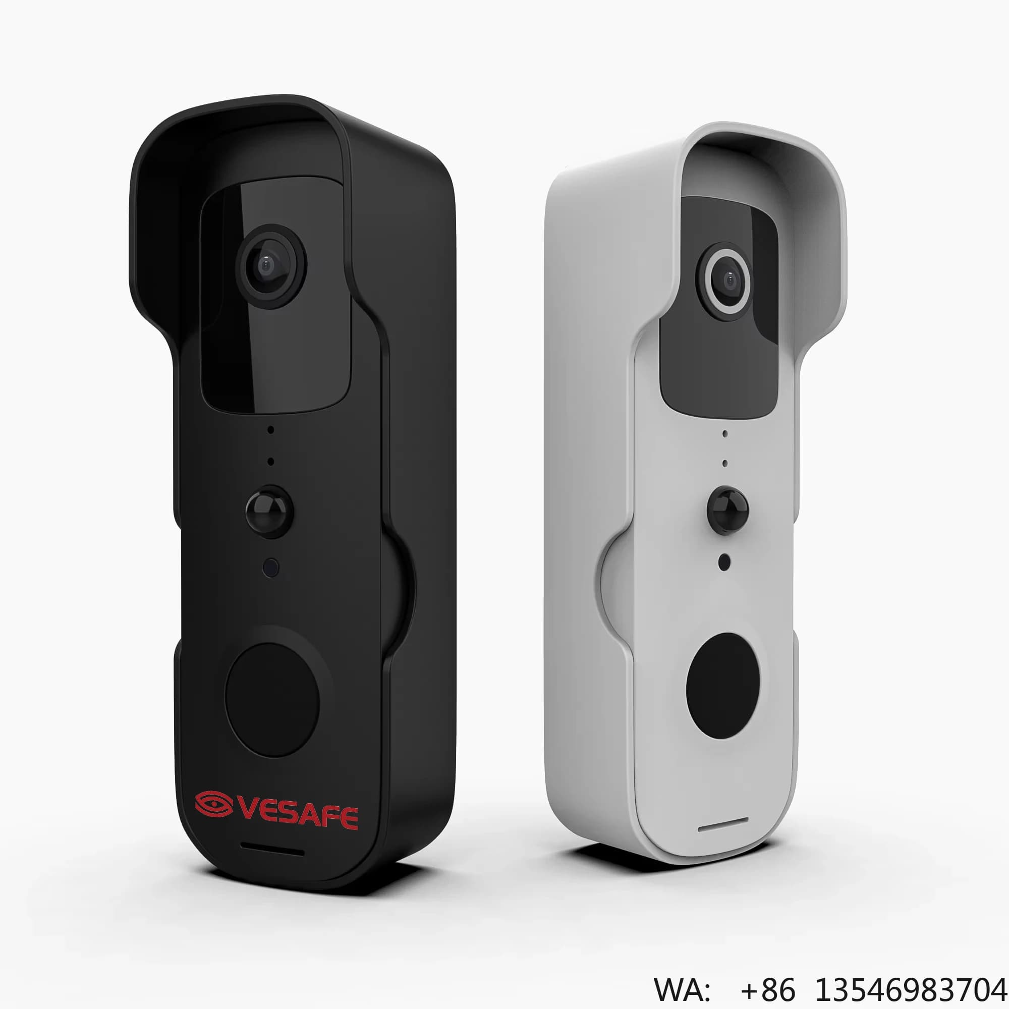 VESAFE Campanello Intelligente per Sicurezza Domestica, Videocitofono Wi-Fi HD 1080P, Telecamera per Porta
