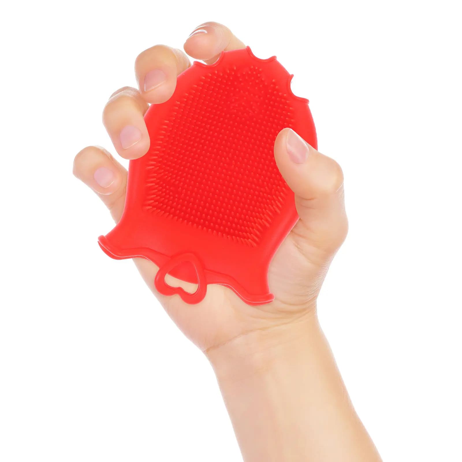 Spazzola in Silicone per Shampoo con Setole Morbide, Massaggiatore per Cuoio Capelluto, Scrubber per Doccia, Spazzola per Bagno, Strumento per la Pulizia del Corpo