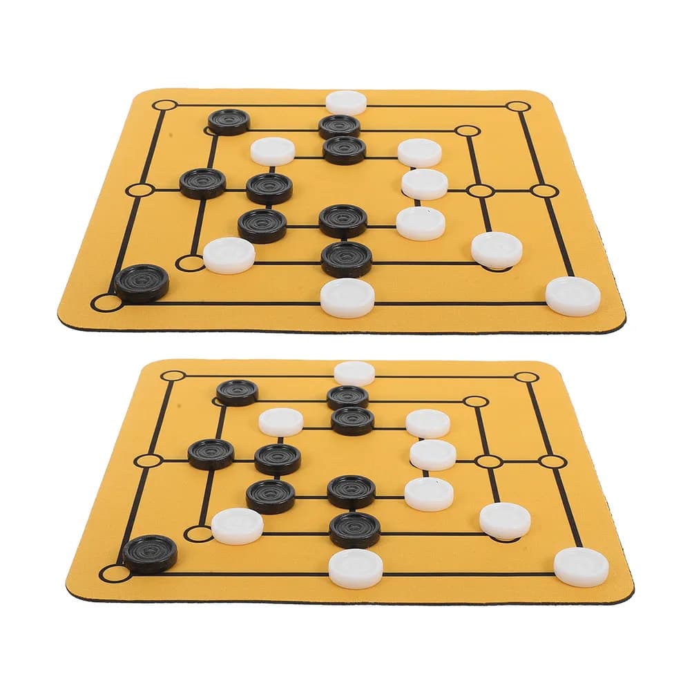 2 set Chess Game Board Pieces Halloween Christmas New Year Family Board Games Abstract Strategy Board Games Nine