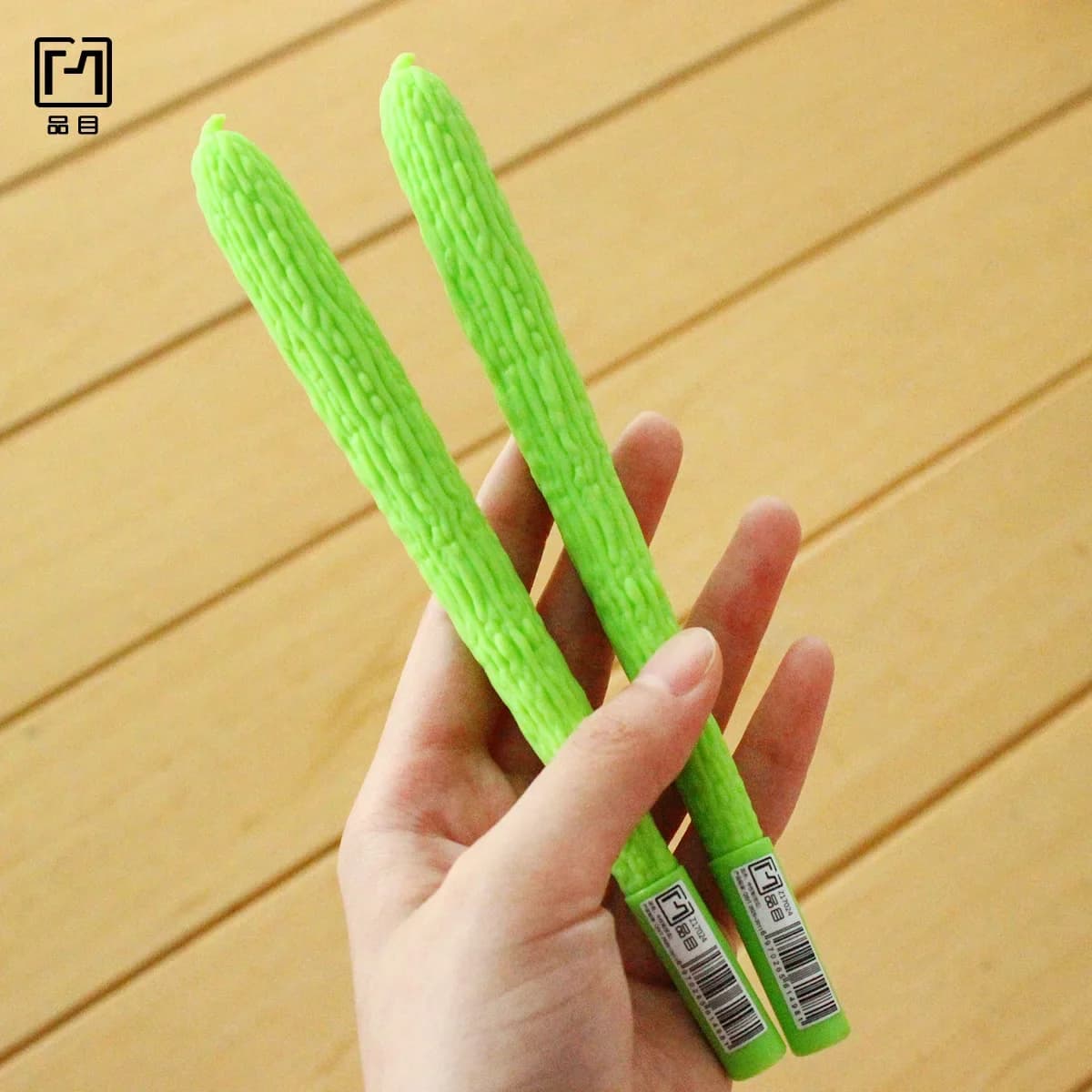 24 pezzi Bella balsamo pera morbido silicone creativo penna neutra penna ad acqua penna da scrittura ricarica nera studente di apprendimento