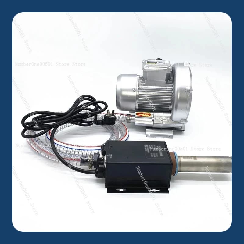 Riscaldamento rapido industriale Ventilatore di aria calda Pistola di calore ad alta potenza Riscaldatore elettrico Asciugacapelli Riscaldatore a tubo d'aria calda durevole