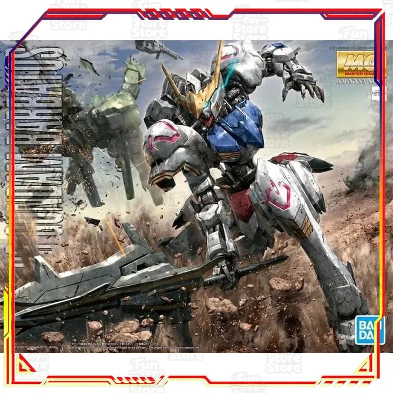 Bandai Gundam Barbatos MG 1/100 ASW-G-08 Modellino Action Figure Giocattolo da Collezione per Ragazzi e Ragazze Regalo Ufficiale con Licenza