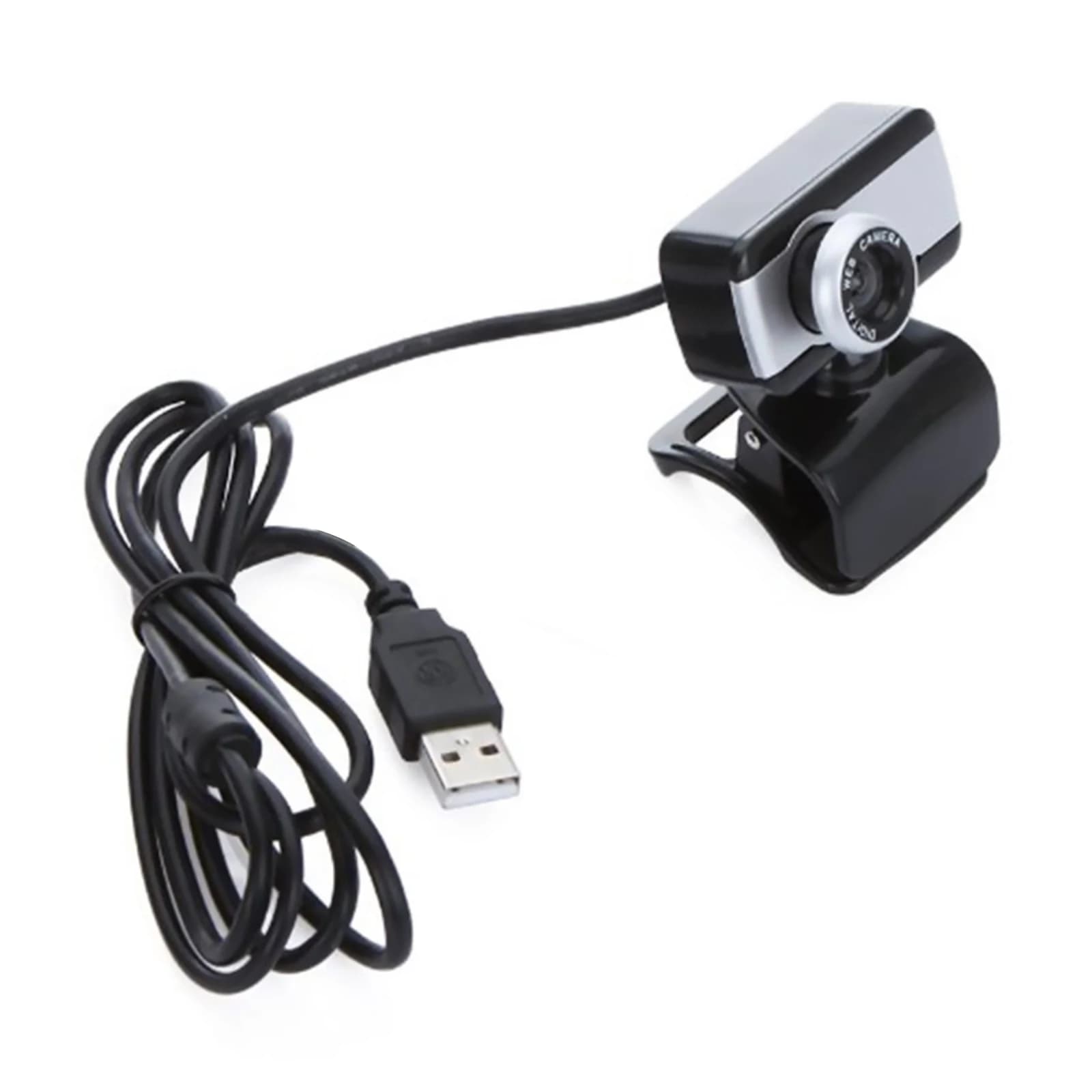 Webcam for PC 1Pc 480P with microphone USB Webcam 2.0 for laptop desktop, live streaming 360 ° Webcam with rotation for video