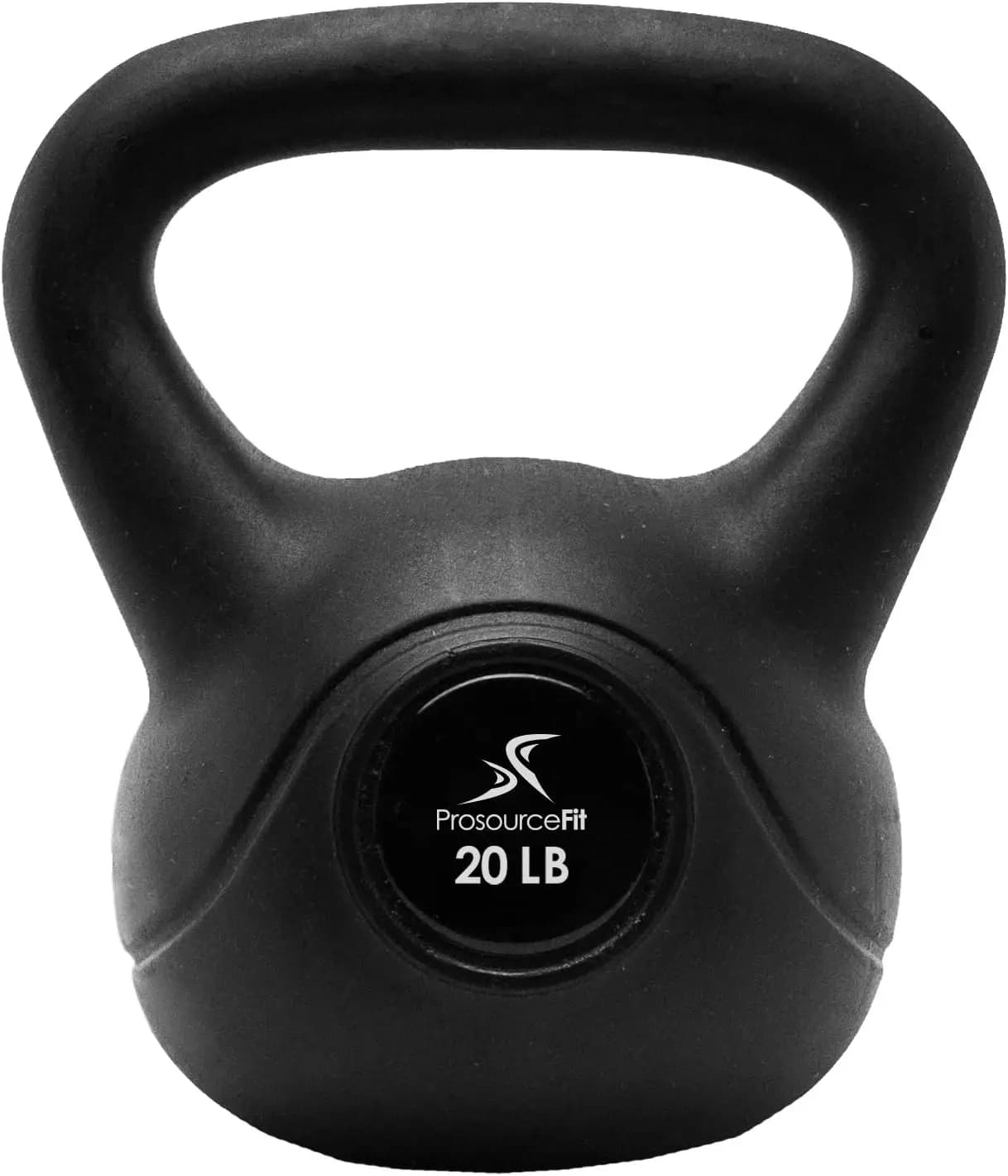 Pesi regolabili in vinile per kettlebell da 10-35 libbre, plastica resistente per fitness a casa