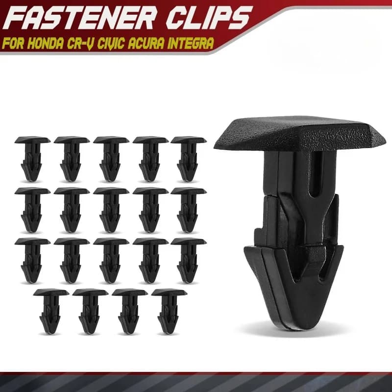 100 pz OEM Cofano Posteriore In Gomma Cowl Guarnizione Striscia Meteo Clip di Fissaggio per Acura Integra Honda Civic CR-V 91515SR3000