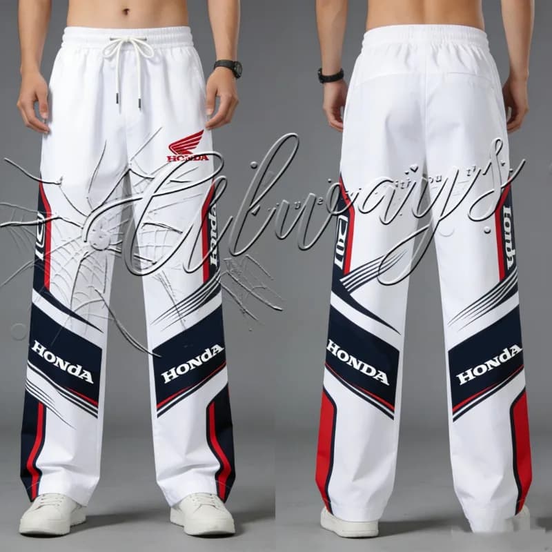 Pantaloni da Moto Honda 2026 Estivi Nuovi da Uomo per Fuoristrada e Corsa, Pantaloni Sportivi Traspiranti ad Asciugatura Rapida
