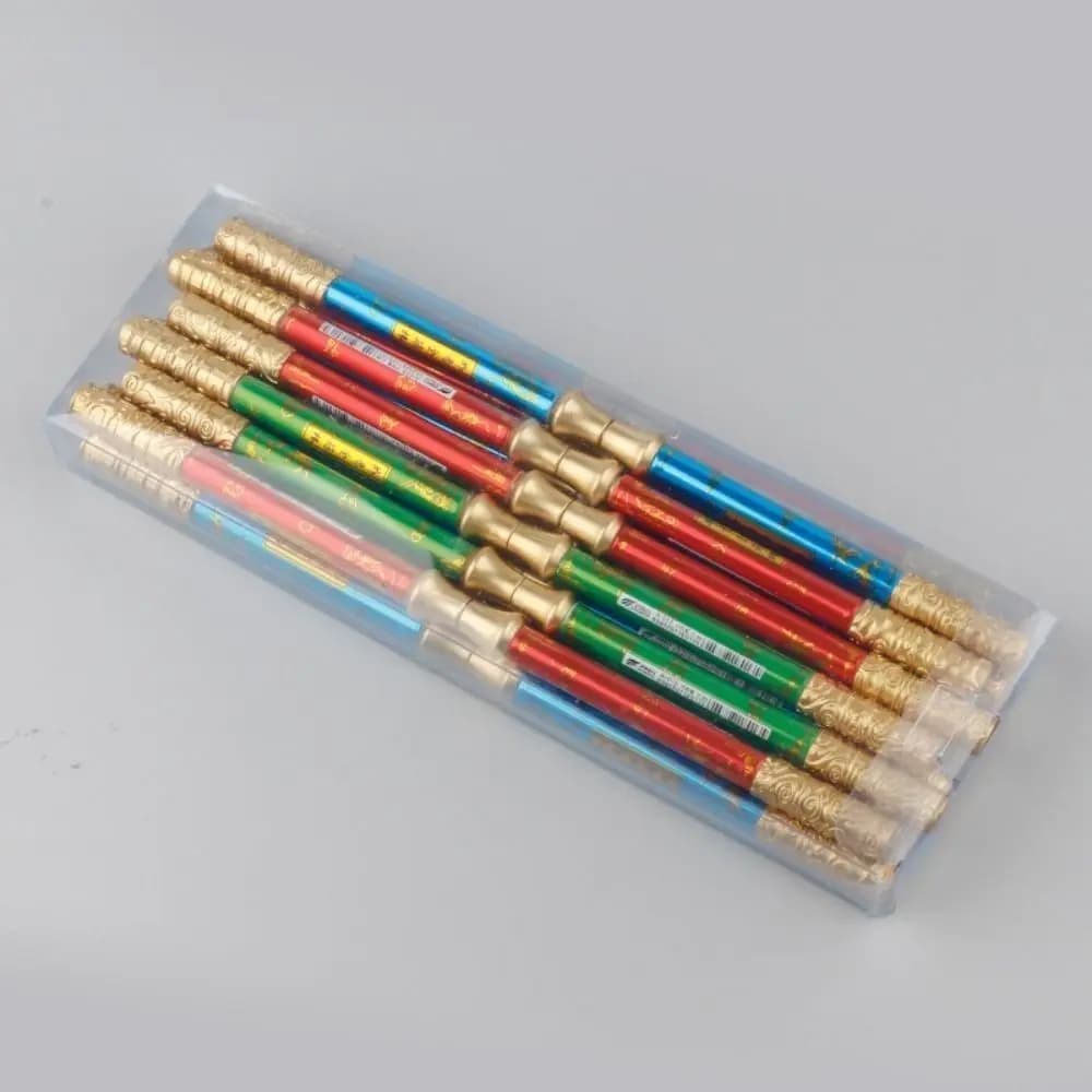 Nuova penna neutra Nunchakus nera da 0,38 mm per cancelleria, scrittura, firma, penna gel regalo