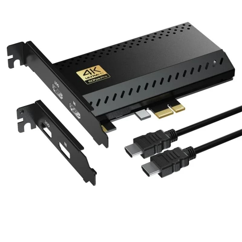 Scheda di acquisizione 4K di livello professionale/switch/NS/PS5/Xbox/HDMI/OBS/fotocamera per trasmissioni in diretta