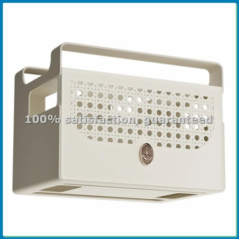 Power socket cable management box, router, TV cable, USB hub - Cable panel design, multifunctional cable organizer A-A69M