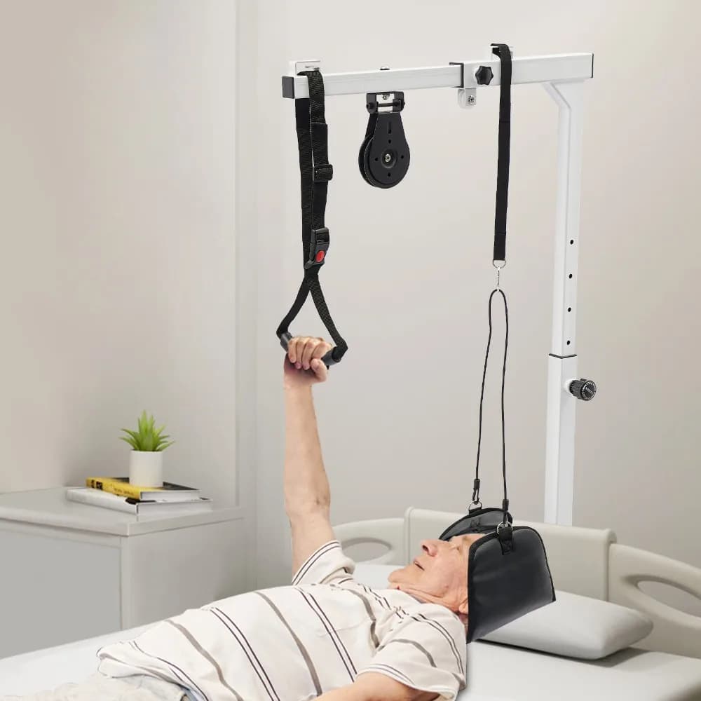 Barra Trapezoidale per Letto, Supporto per Sollevamento Senza Filiature per Anziani e Disabili, per Ospedali e Case di Cura