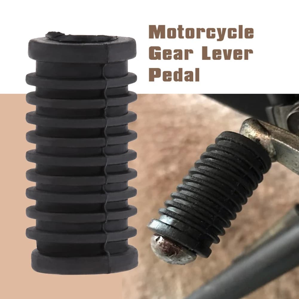 Copertura in gomma per leva del cambio per pedale del motociclo Progettato per proteggere e migliorare l'impugnatura della leva del cambio