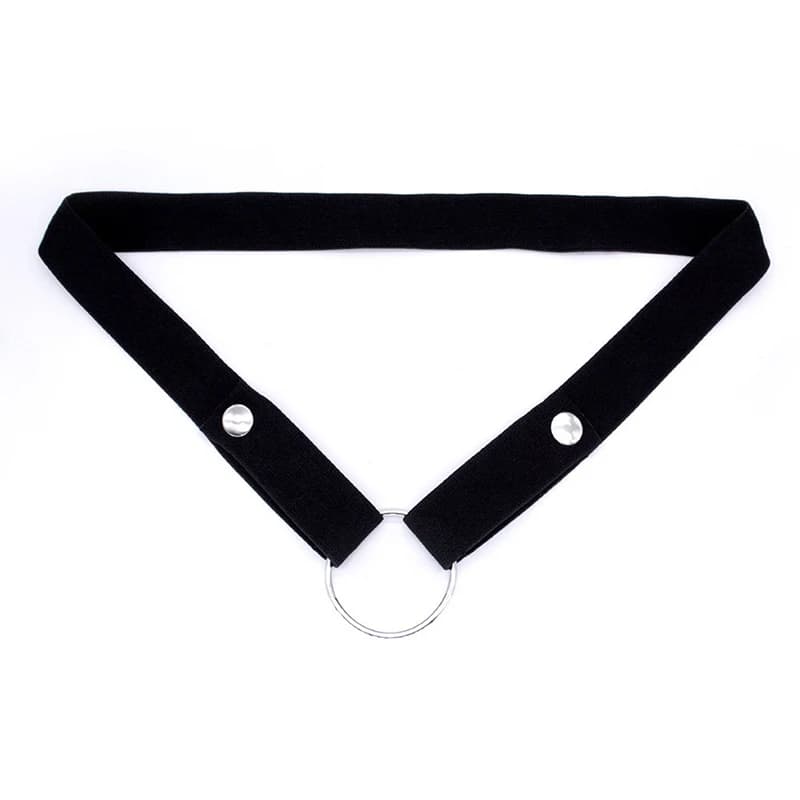 Dispositivo per gabbia di castità maschile anti-off Cintura ausiliaria Corda regolabile a tre vie Fascia elastica allargata Giocattolo del sesso Biancheria intima sexy per gli uomini