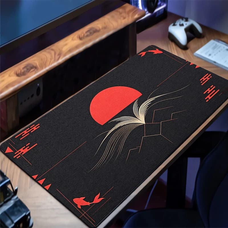 Mouse Pad sun abstraction XL Lockedge Large Gaming Accessories Computer Gamer Keyboard Mouse Mat Desk Mousepad For Csgo