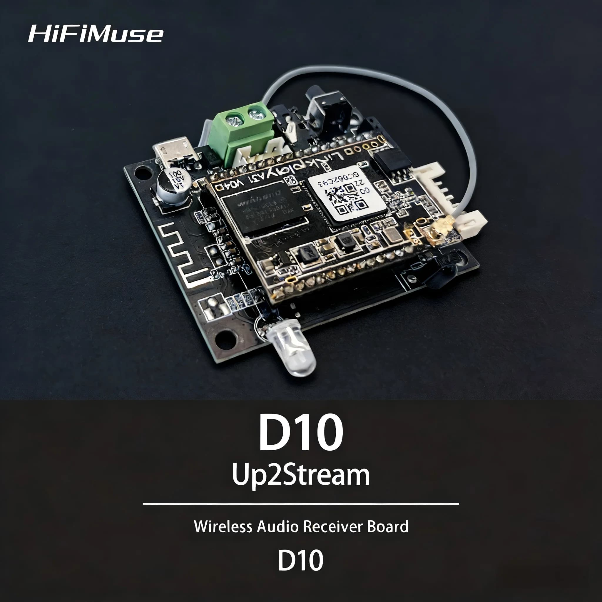 Ricevitore Bluetooth WiFi Wireless D10 DIY – Scheda Streamer Multiroom
