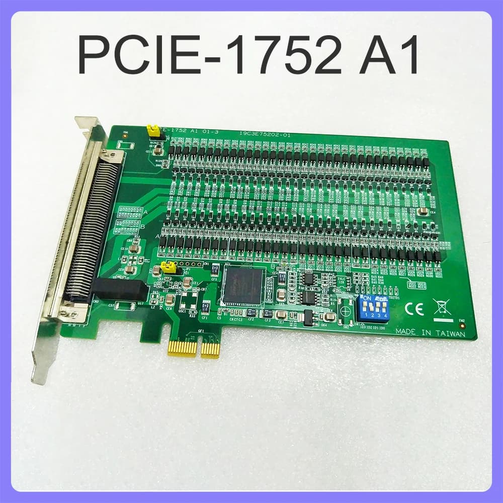 Per Advantech PCIE-1752 A1 01-3 Scheda di acquisizione dati Scheda IO con uscita digitale isolata a 64 canali