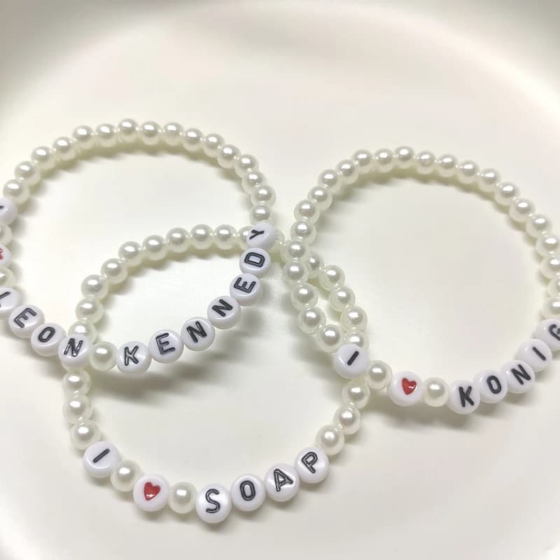 I Love Leon S Kennedy Customized Bracelet I Love Konig Soap Handmade Charm Bracelets Bangle Game Lover Collect Fans Gifts