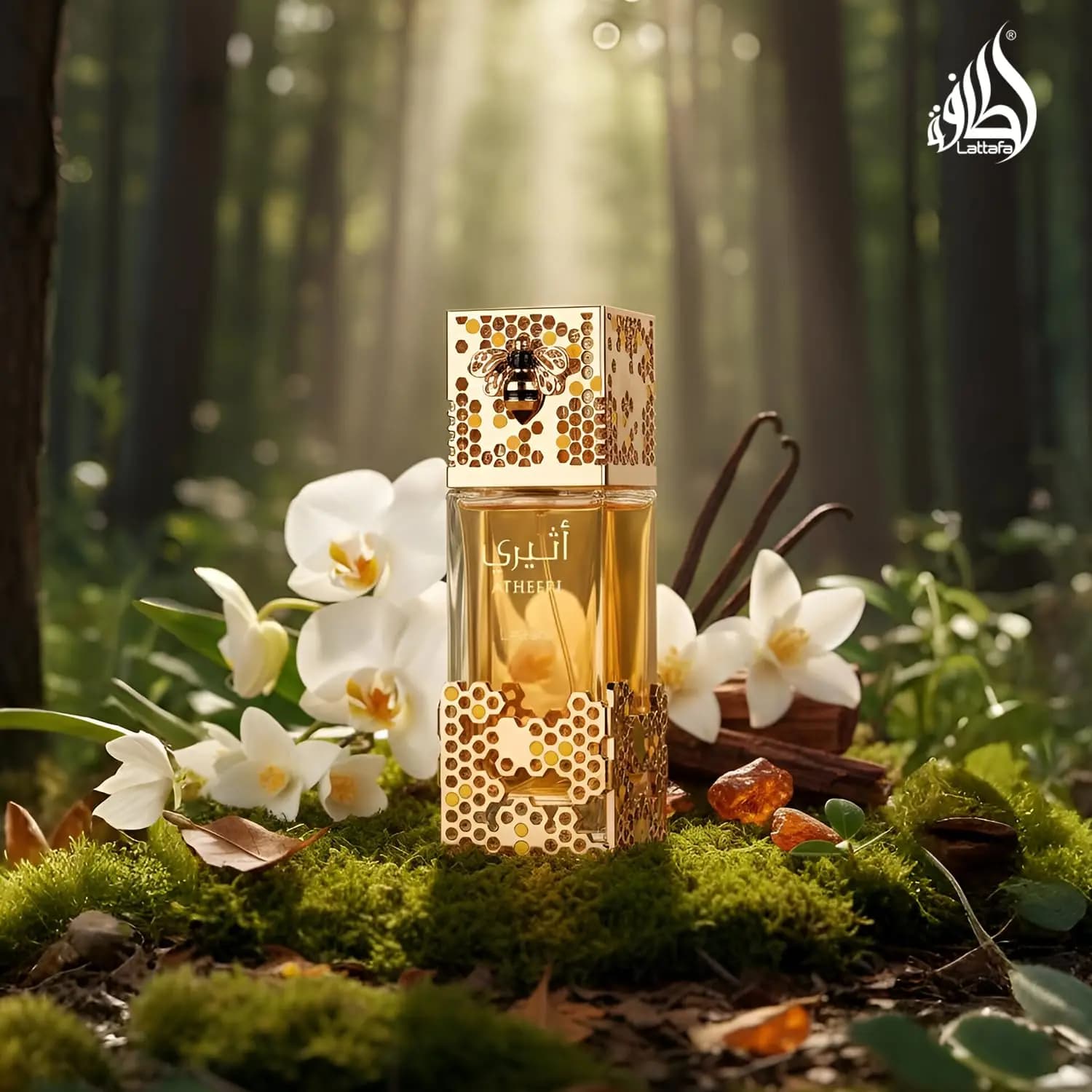 Atheeri EDP 100ml, Profumo di Lusso con Fragranza Floreale e di Miele, Profumo Premium Mediorientale per Uomo e Donna