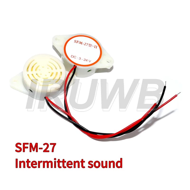 SFM-27 Active cicaline acoustic alarm 95DB 3015 Intermittent acoustic signal Cicalino DC 3-24V 12V high decibel, for Arduino
