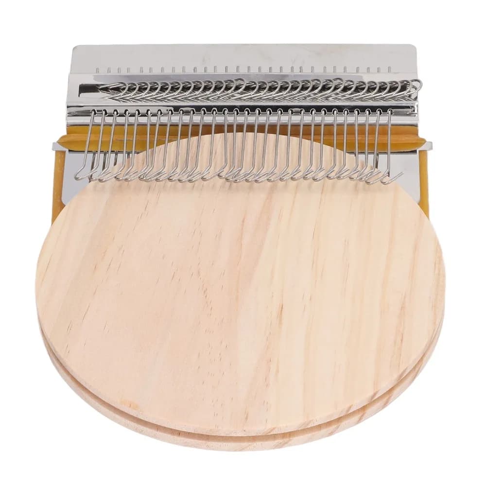 Creative Mini Size Knitting Machine Portable Handmade Knitting Tool Compact 28 Needles Weaving Loom Fabric Making