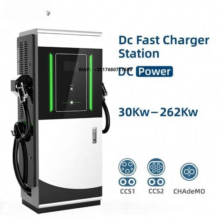 Colonnina di Ricarica Commerciale Intelligente per Veicoli Elettrici 160-240kW, Caricatore Rapido EV a Pavimento CCS1/CCS2/CHAdeMO/GBT