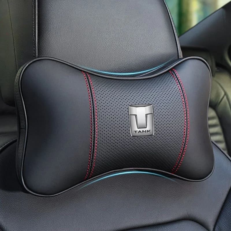 Car Ornaments Seat Headrest Auto Neck Pillow For GWM TANK 300 500 HEV 400 Hi4 700 Hi4-T 800 accessories interior