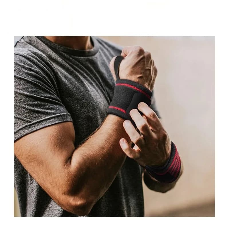 1 pz cinturino supporto per il polso cinghie per tutore extra resistenza sollevamento pesi fasce per il polso fasciatura fitness palestra allenamento fasciatura sportiva