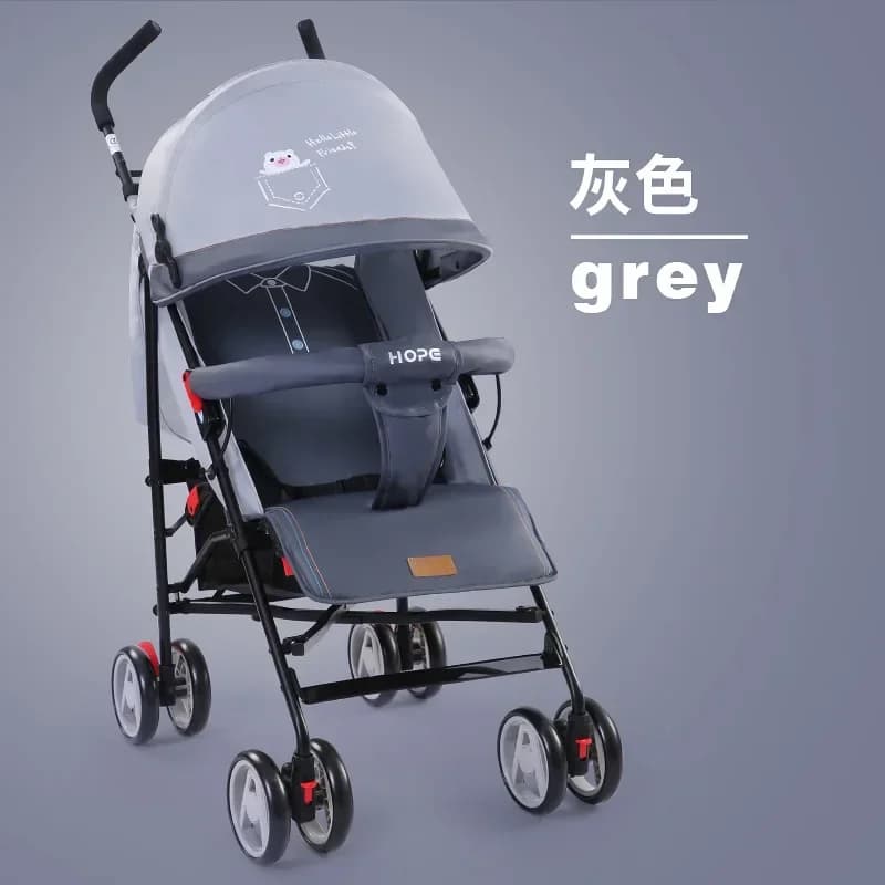2025I bambini per passeggino possono sedersi su un passeggino sdraiato possono essere piegati facilmente un semplice paracadute per bambini