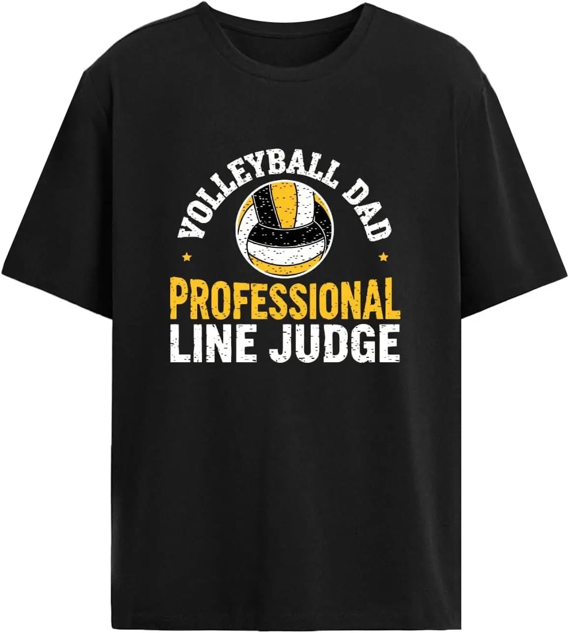 Magliette da uomo vintage per arbitri di pallavolo, modello professionale