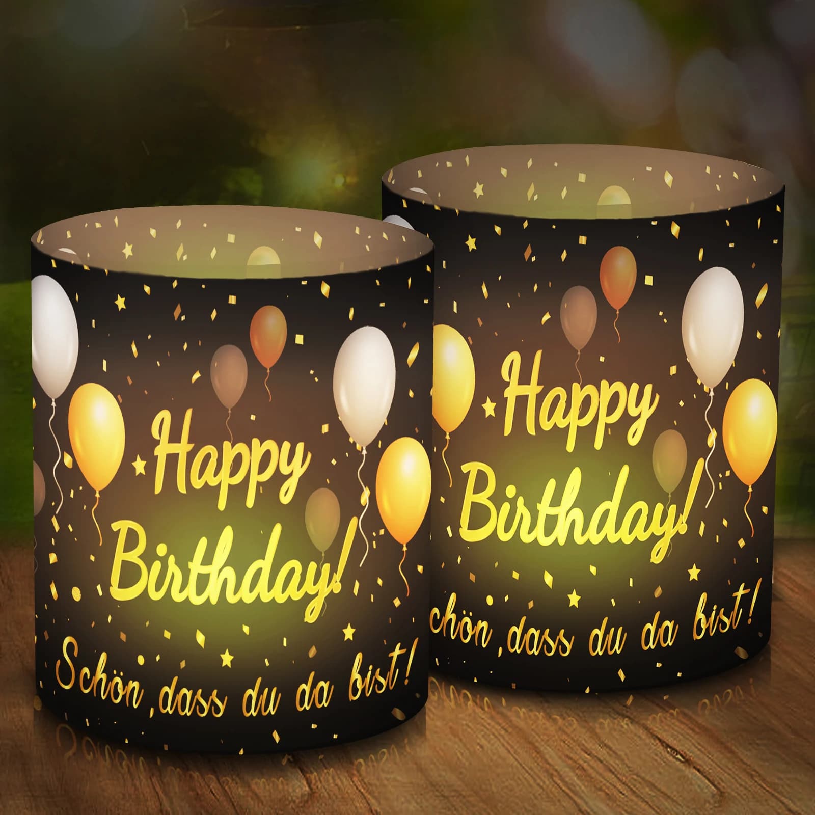12 pcs happy birthday candle decoration table decoration birthday mini candle decoration tea lamp shade tea candlestick